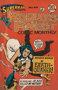 Superman Presents World's Finest Comic Monthly (Colour Comics, 1965 series) #65