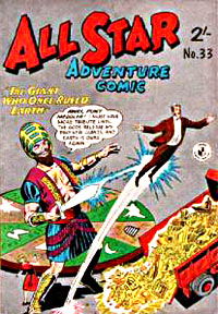 All Star Adventure Comic (Colour Comics, 1960 series) #33