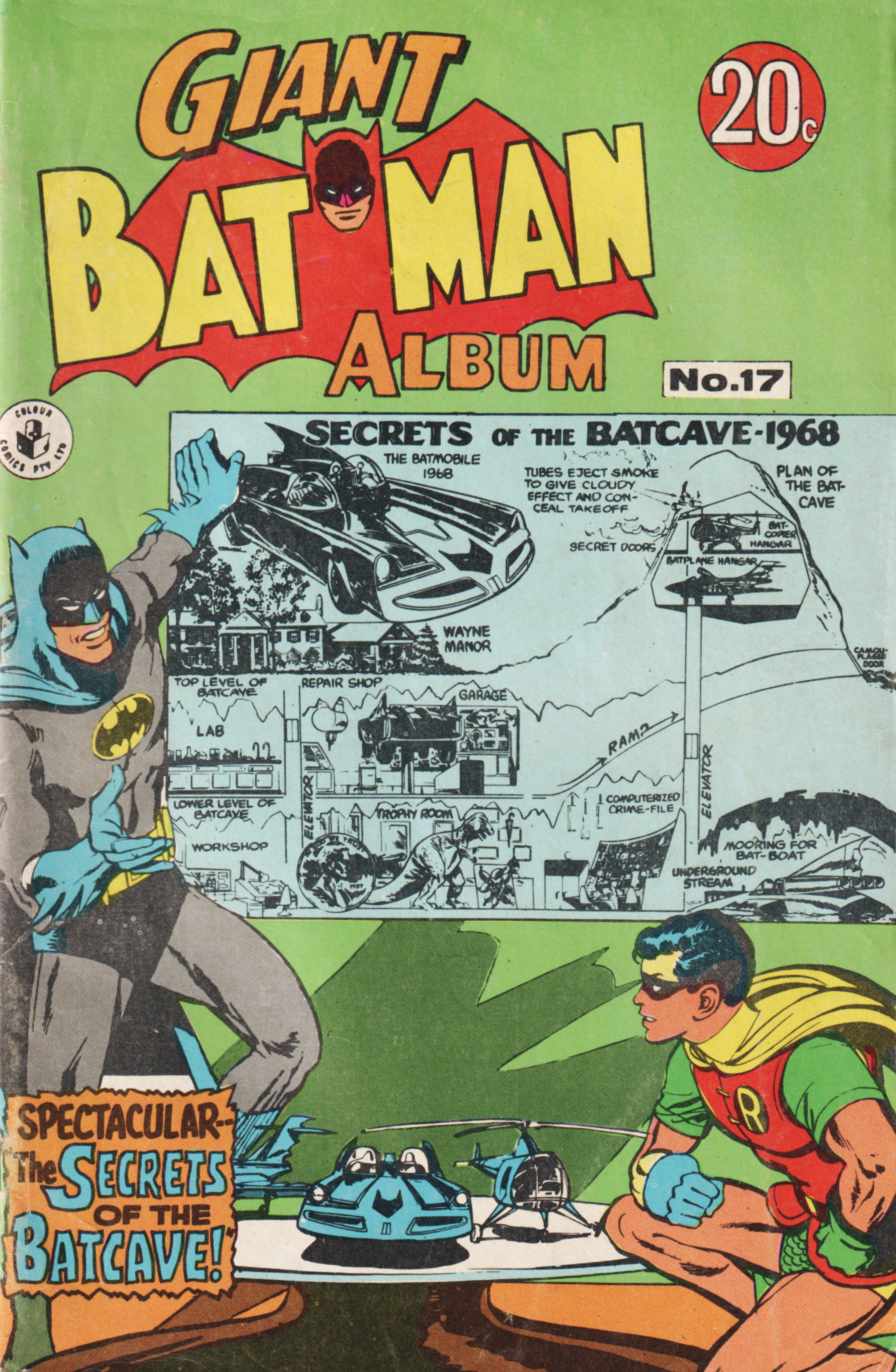Giant Batman Album (Colour Comics, 1962 series) #17 ([March 1969])
