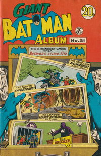 Giant Batman Album (Colour Comics, 1962 series) #21