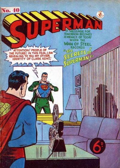 Superman (KG Murray, 1952 series) #40 July 1953