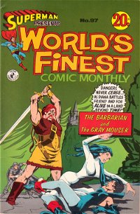 Superman Presents World's Finest Comic Monthly (Colour Comics, 1965 series) #97 — The Barbarian and the Gray Mouser
