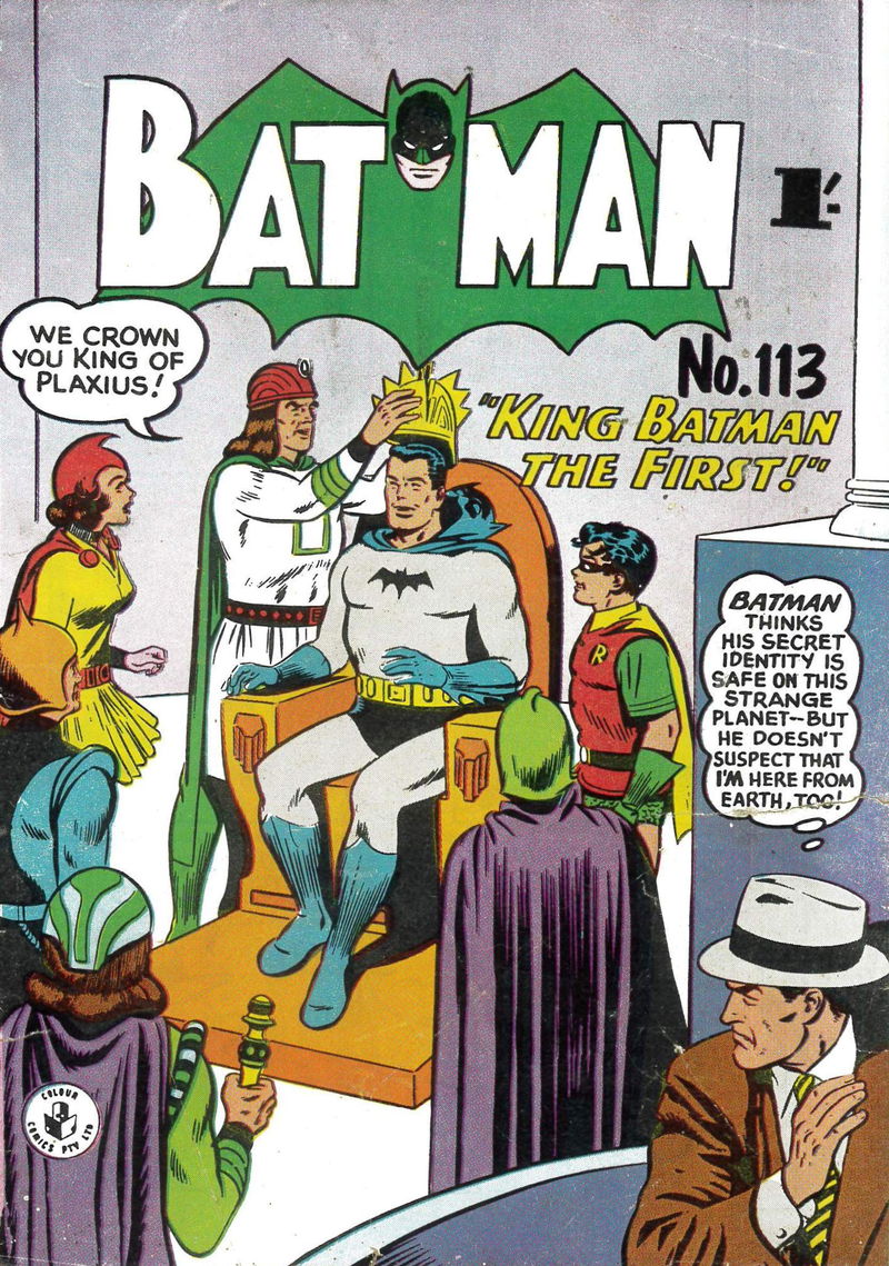 Batman (Colour Comics, 1950 series) #113 ([November 1959?])