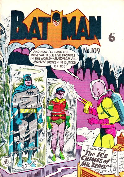 Batman (Colour Comics, 1956 series) #109 [July 1959?]