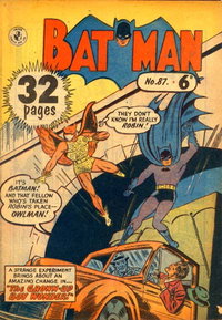 Batman  #87 (August 1957)