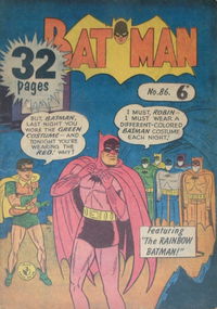 Batman (Colour Comics, 1956 series) #86