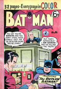 Batman (Colour Comics, 1956 series) #84 [May 1957?]