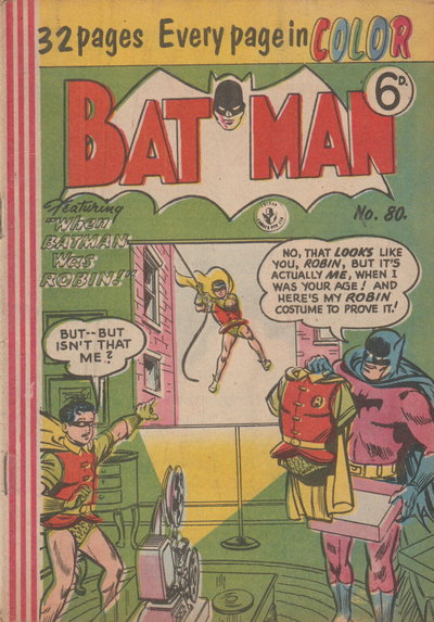 Batman  #80 (January 1957)