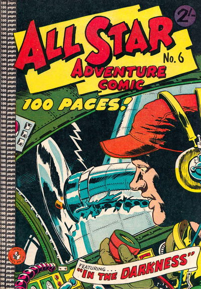 All Star Adventure Comic (Colour Comics, 1960 series) #6 October 1960