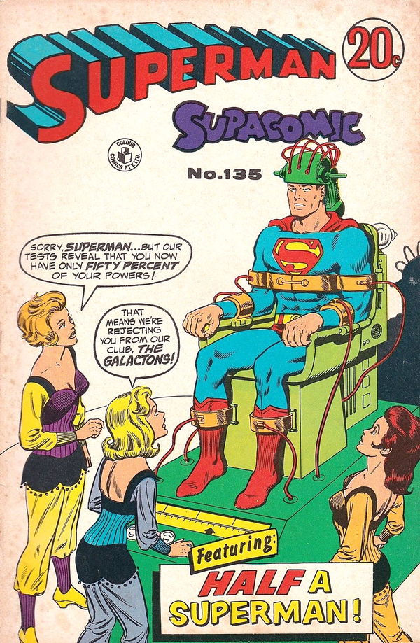 Superman Supacomic (Colour Comics, 1959 series) #135 ([November 1970?])