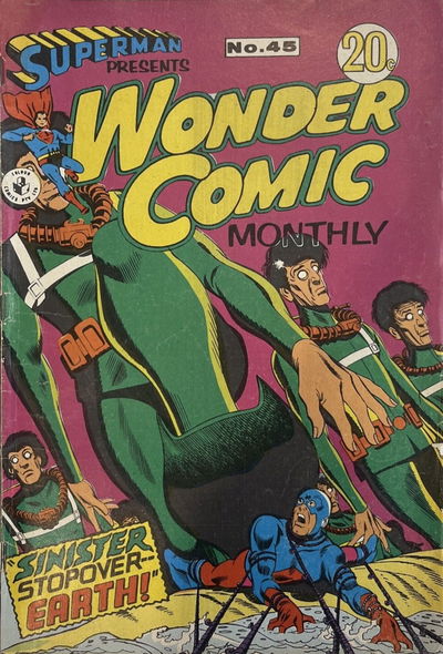 Superman Presents Wonder Comic Monthly (Colour Comics, 1965 series) #45 [January 1969]