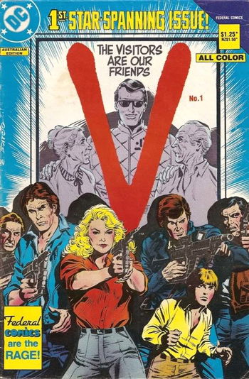 V The Visitors Are Our Friends (Federal, 1985 series) #1 ([November 1985?])