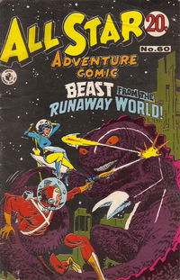 All Star Adventure Comic (Colour Comics, 1960 series) #60