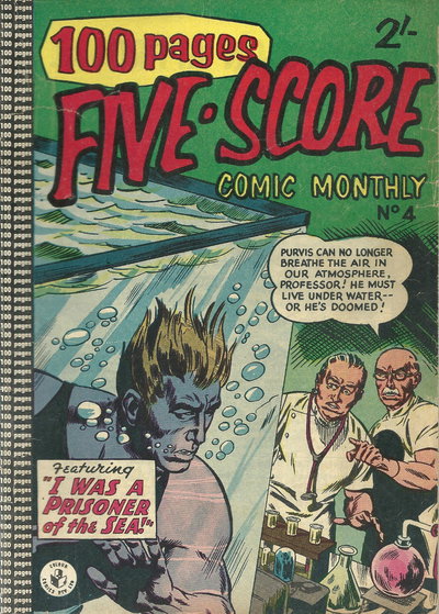 Five-Score Comic Monthly  #4 ([August 1958])