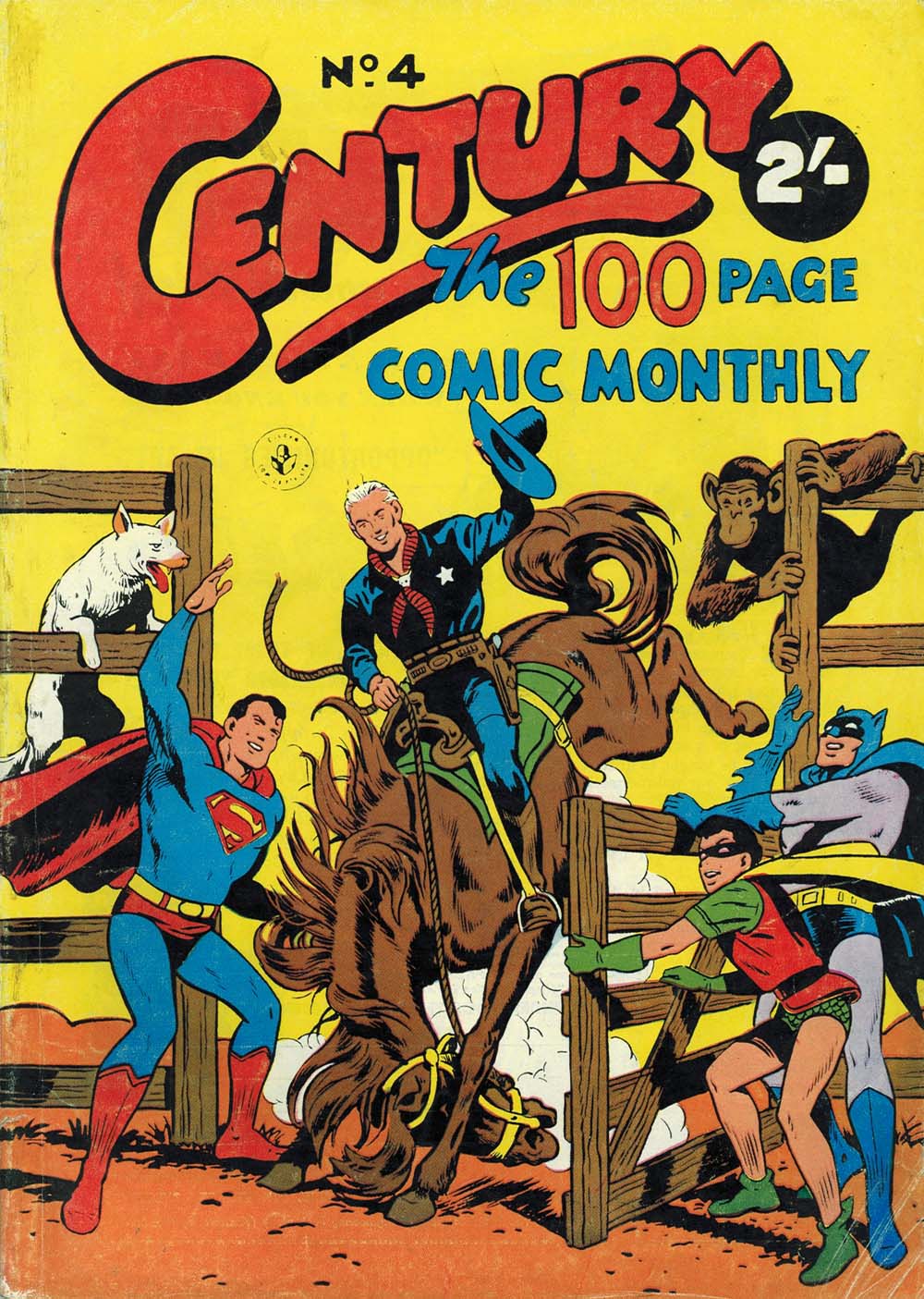 Century the 100 Page Comic Monthly (Colour Comics, 1956 series) #4 ([September 1956?])