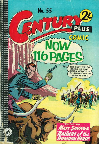 Century Plus Comic (Colour Comics, 1960 series) #55 [December 1960]