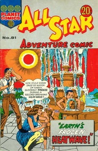 All Star Adventure Comic (Colour Comics, 1960 series) #81