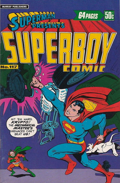 Superman Presents Superboy Comic  #117 ([October 1979?])