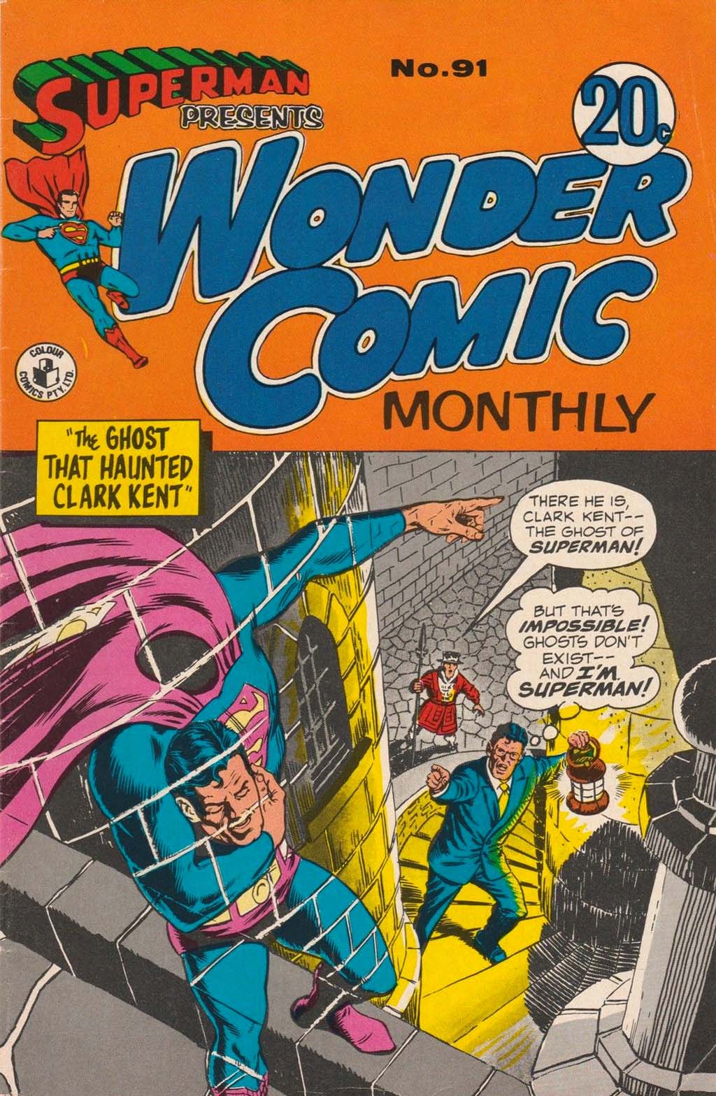 Superman Presents Wonder Comic Monthly (Colour Comics, 1965 series) #91 ([November 1972?])