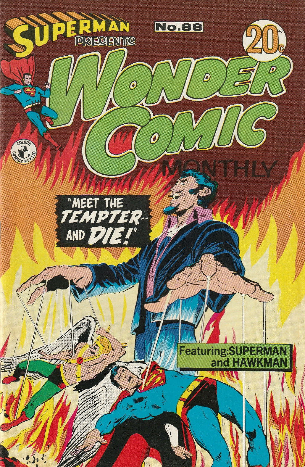 Superman Presents Wonder Comic Monthly (Colour Comics, 1965 series) #88 ([August 1972?])