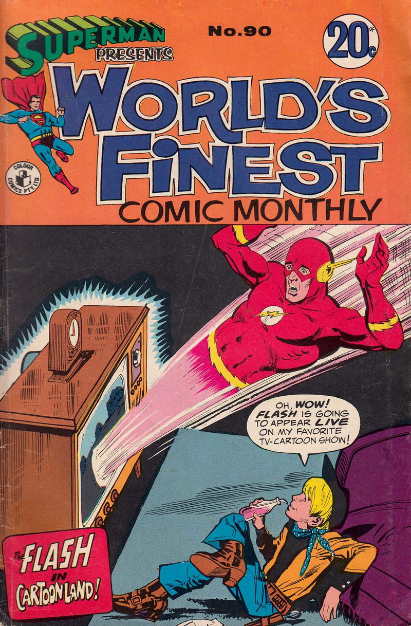 Superman Presents World's Finest Comic Monthly (Colour Comics, 1965 series) #90 (October 1972)