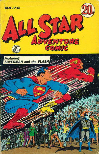 All Star Adventure Comic (Colour Comics, 1960 series) #70 [August 1971?]