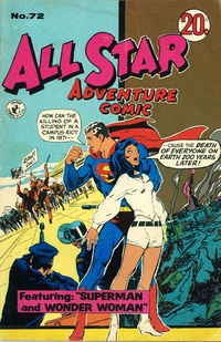 All Star Adventure Comic (Colour Comics, 1960 series) #72