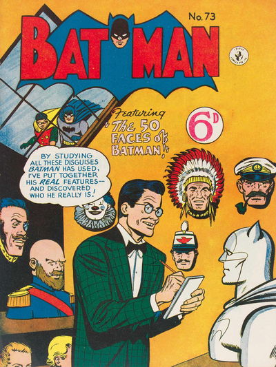 Batman (KGM, 1952 series) #73 [September 1956?]