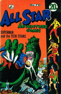 All Star Adventure Comic  #73 (February 1972)