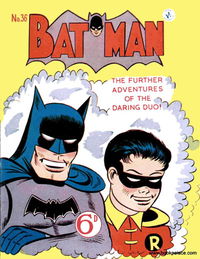 Batman (KGM, 1952 series) #36 ([August 1953?])