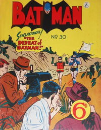 Batman (KGM, 1952 series) #30 ([February 1953?])