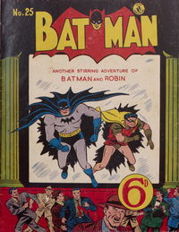 Batman (KGM, 1952 series) #25 ([September 1952?])