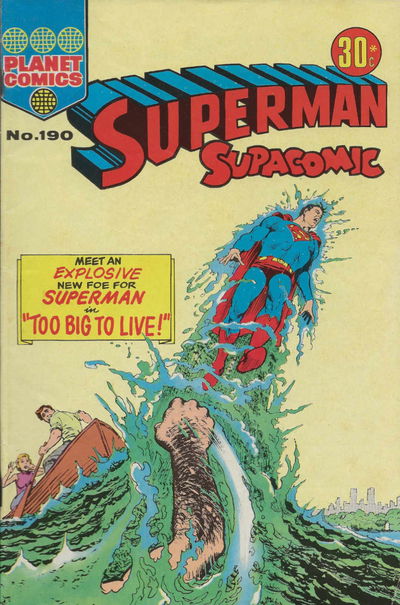 Superman Supacomic (KG Murray, 1974 series) #190 [June 1975?]