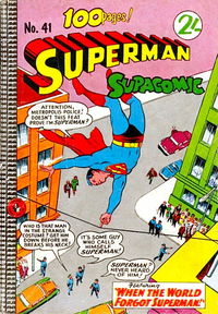 Superman Supacomic (Colour Comics, 1959 series) #41 [January 1963?]