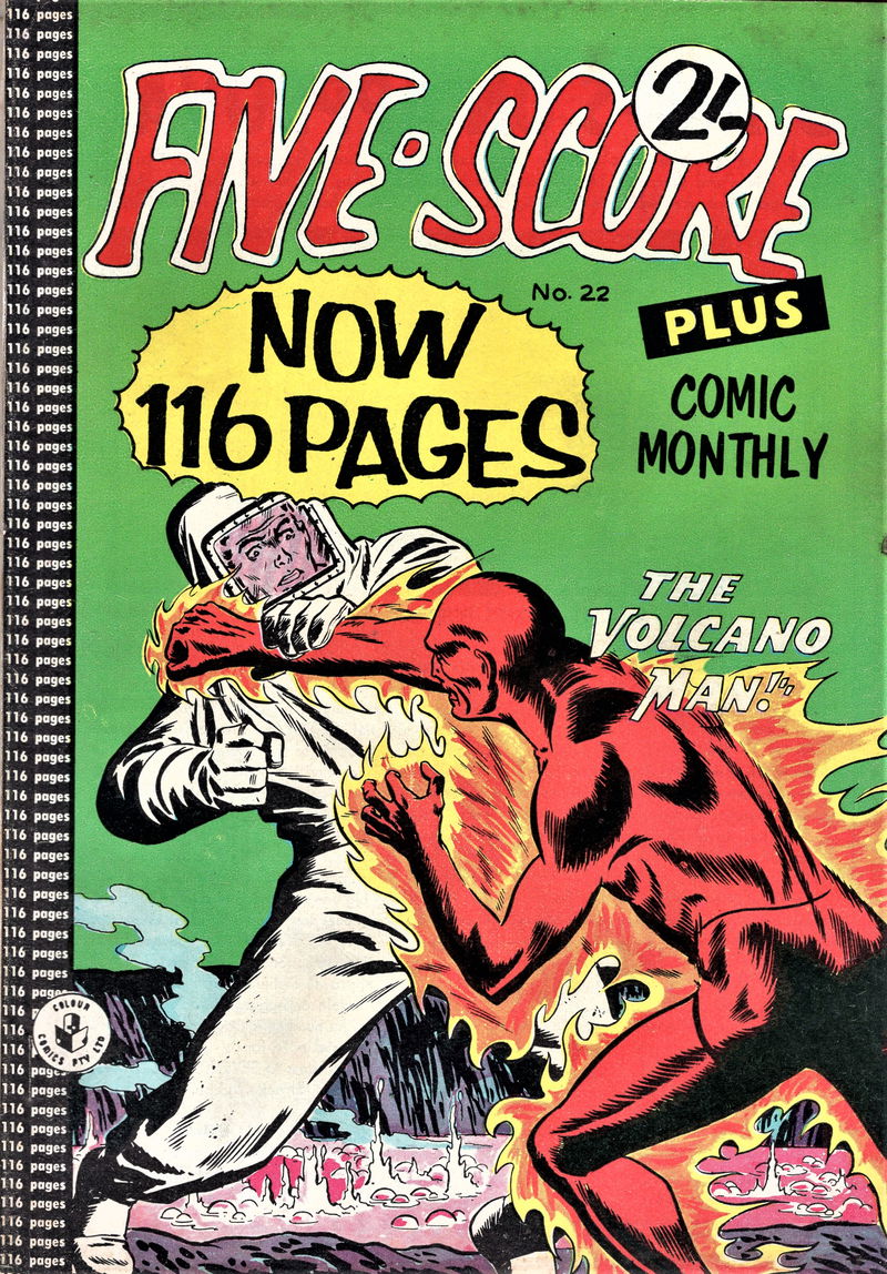Five-Score Plus Comic Monthly (Colour Comics, 1960 series) #22 (February 1960)