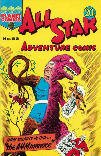 All Star Adventure Comic (Colour Comics, 1960 series) #83 [October 1973]