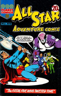 All Star Adventure Comic (KG Murray, 1973 series) #89