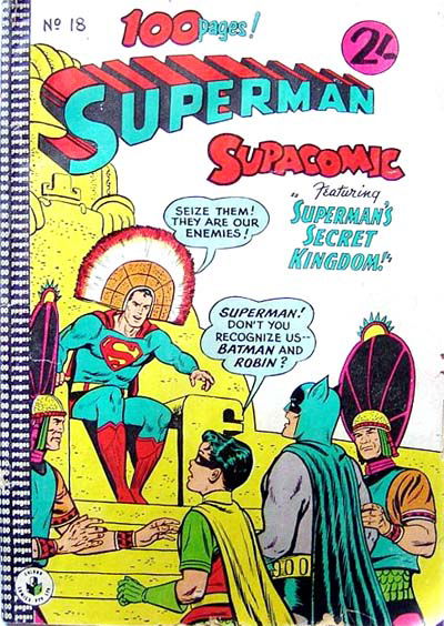 Superman Supacomic (Colour Comics, 1959 series) #18 ([January 1961])