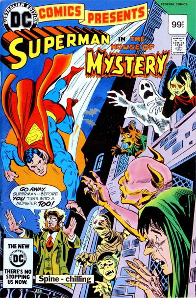 DC Comics Presents Superman (Federal, 1984 series) #7 — Superman in the House of Mystery [September 1984?]