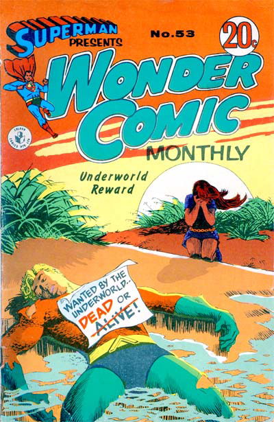 Superman Presents Wonder Comic Monthly (Colour Comics, 1965 series) #53 ([September 1969?])