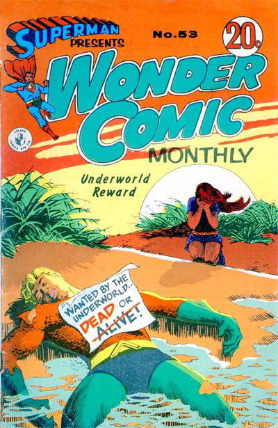 Superman Presents Wonder Comic Monthly (Colour Comics, 1965 series) #53 [September 1969?]