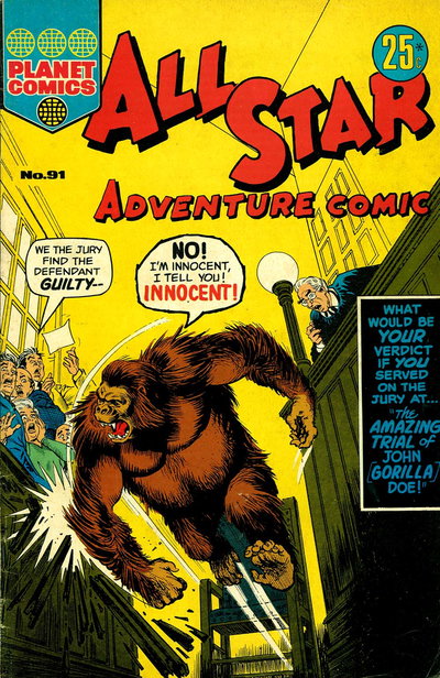 All Star Adventure Comic  #91 ([February 1975?])