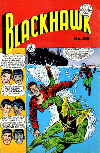 Blackhawk (Colour Comics, 1960 series) #28 ([October 1966?])