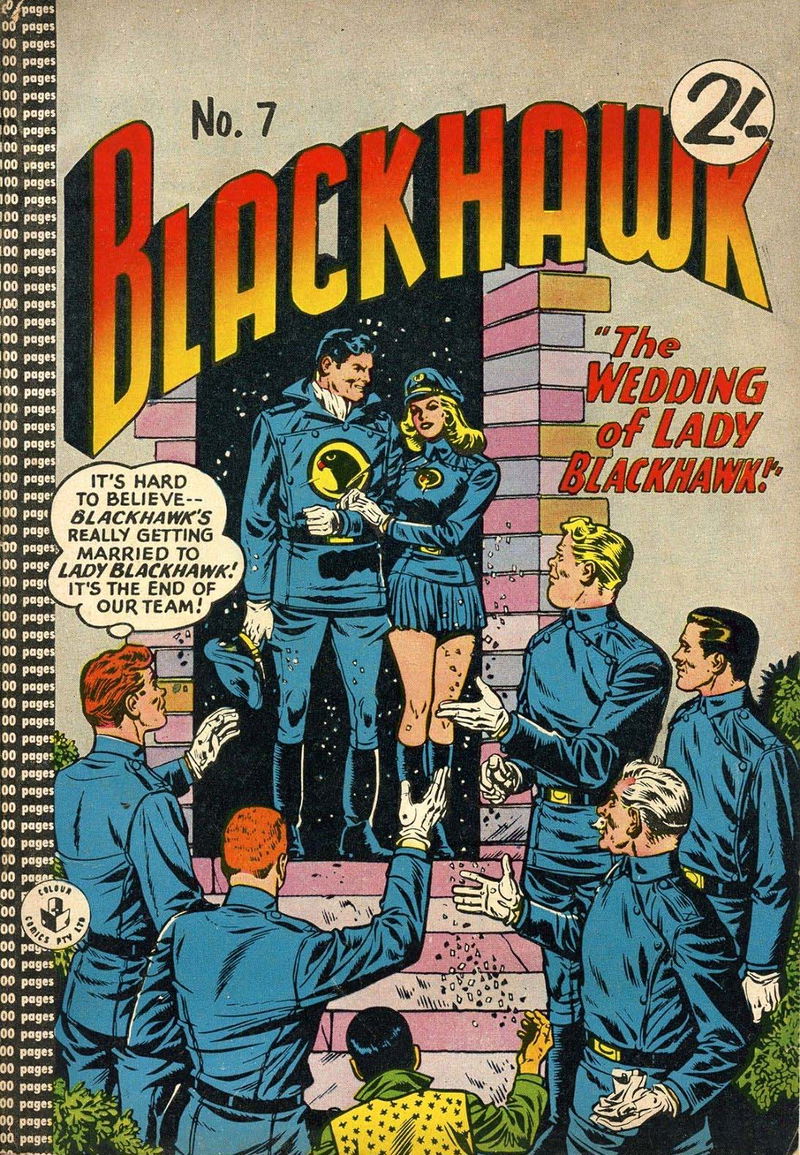 Blackhawk (Colour Comics, 1960 series) #7 ([June 1961])