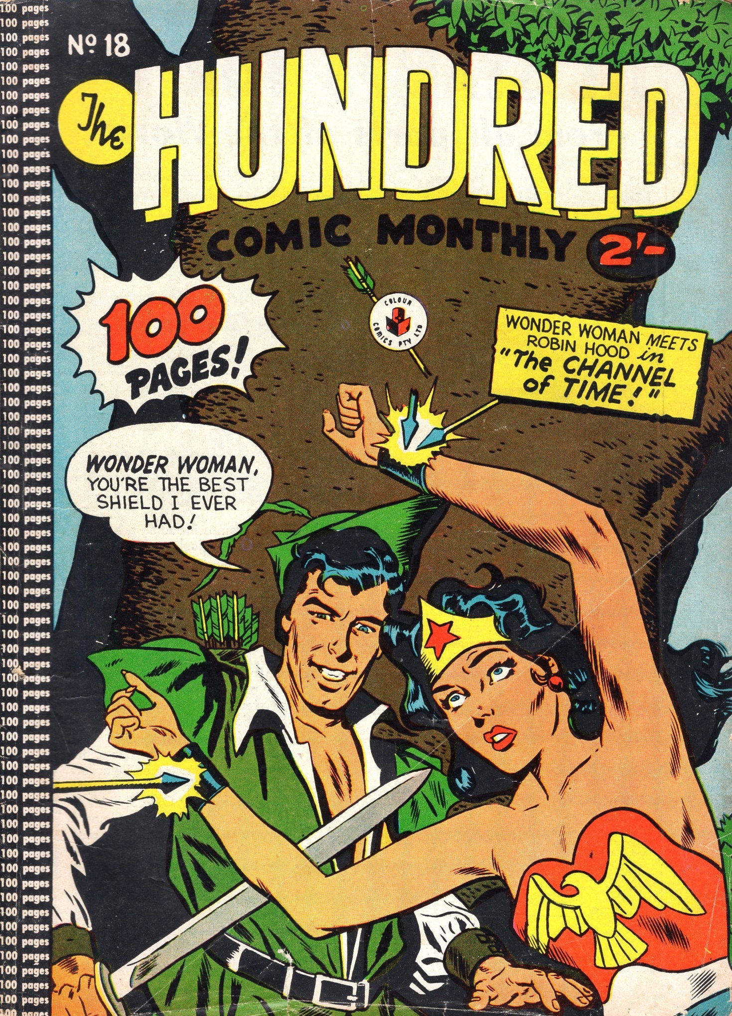 The Hundred Comic Monthly (Colour Comics, 1956 series) #18 ([March 1958?])