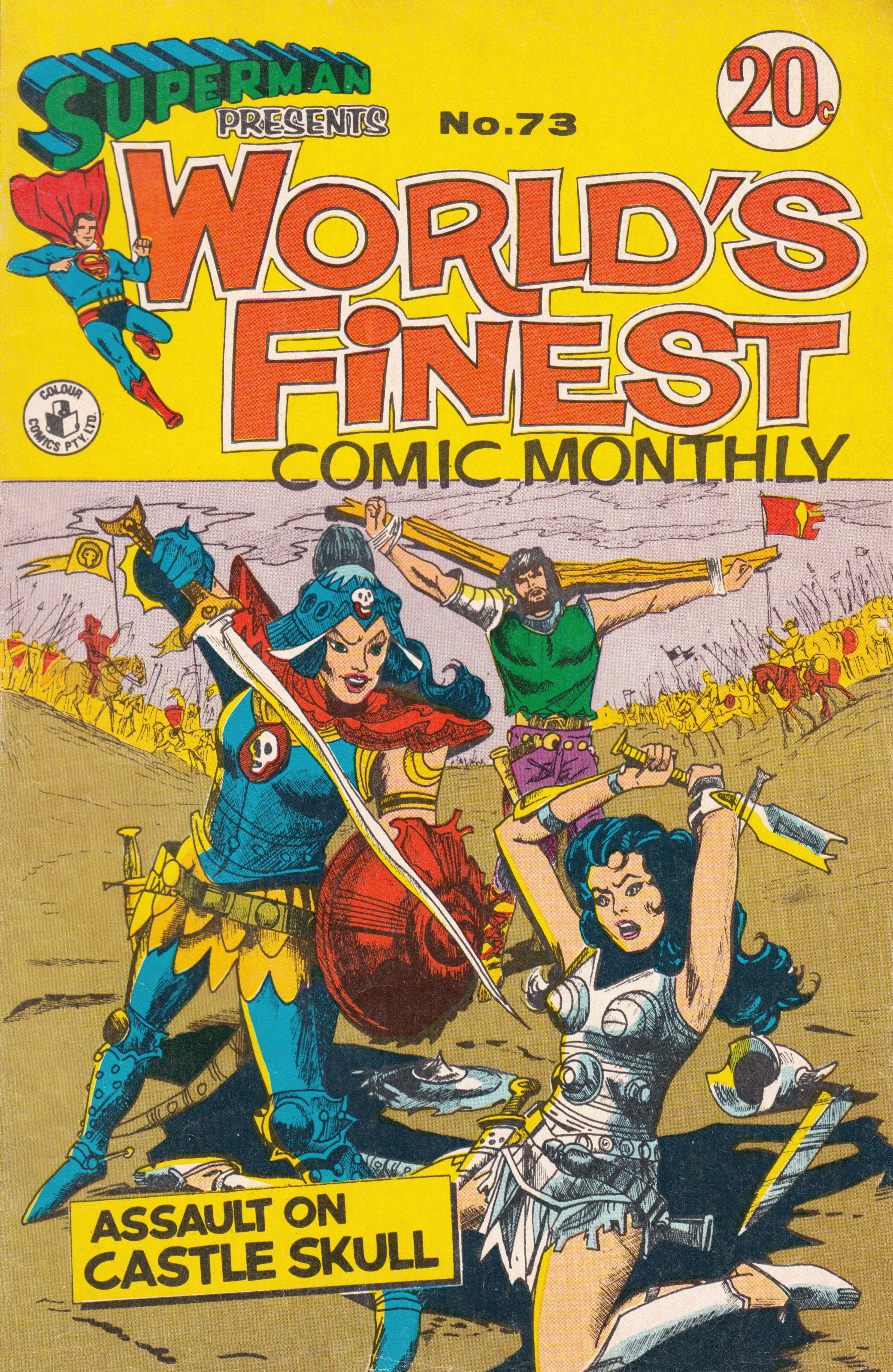Superman Presents World's Finest Comic Monthly (Colour Comics, 1965 series) #73 ([May 1971])