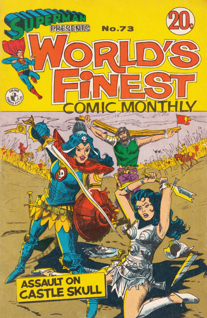 Superman Presents World's Finest Comic Monthly (Colour Comics, 1965 series) #73 ([May 1971])