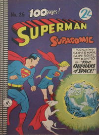 Superman Supacomic (Colour Comics, 1959 series) #26 [September 1961]