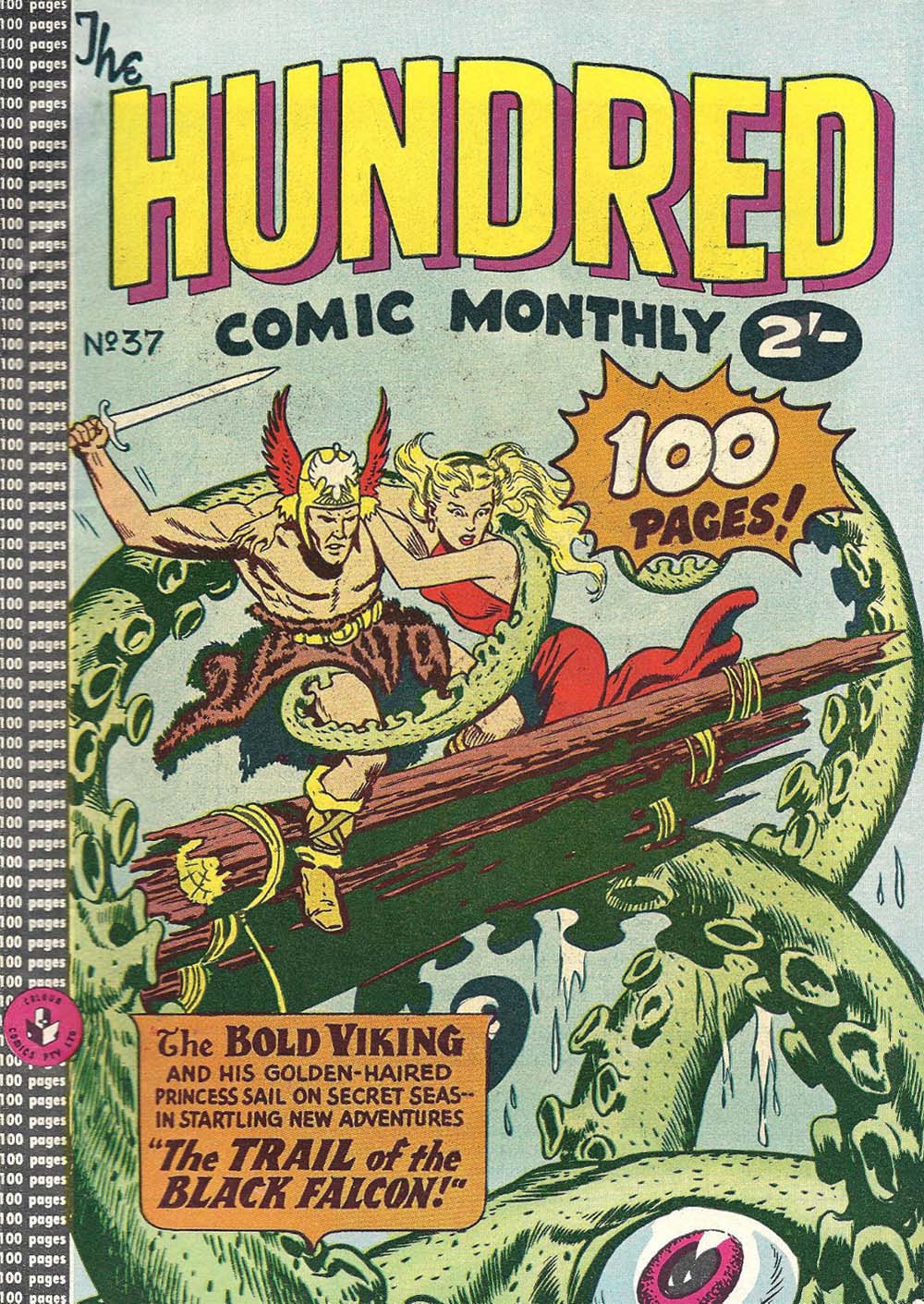 The Hundred Comic Monthly (Colour Comics, 1956 series) #37 ([October 1959?])