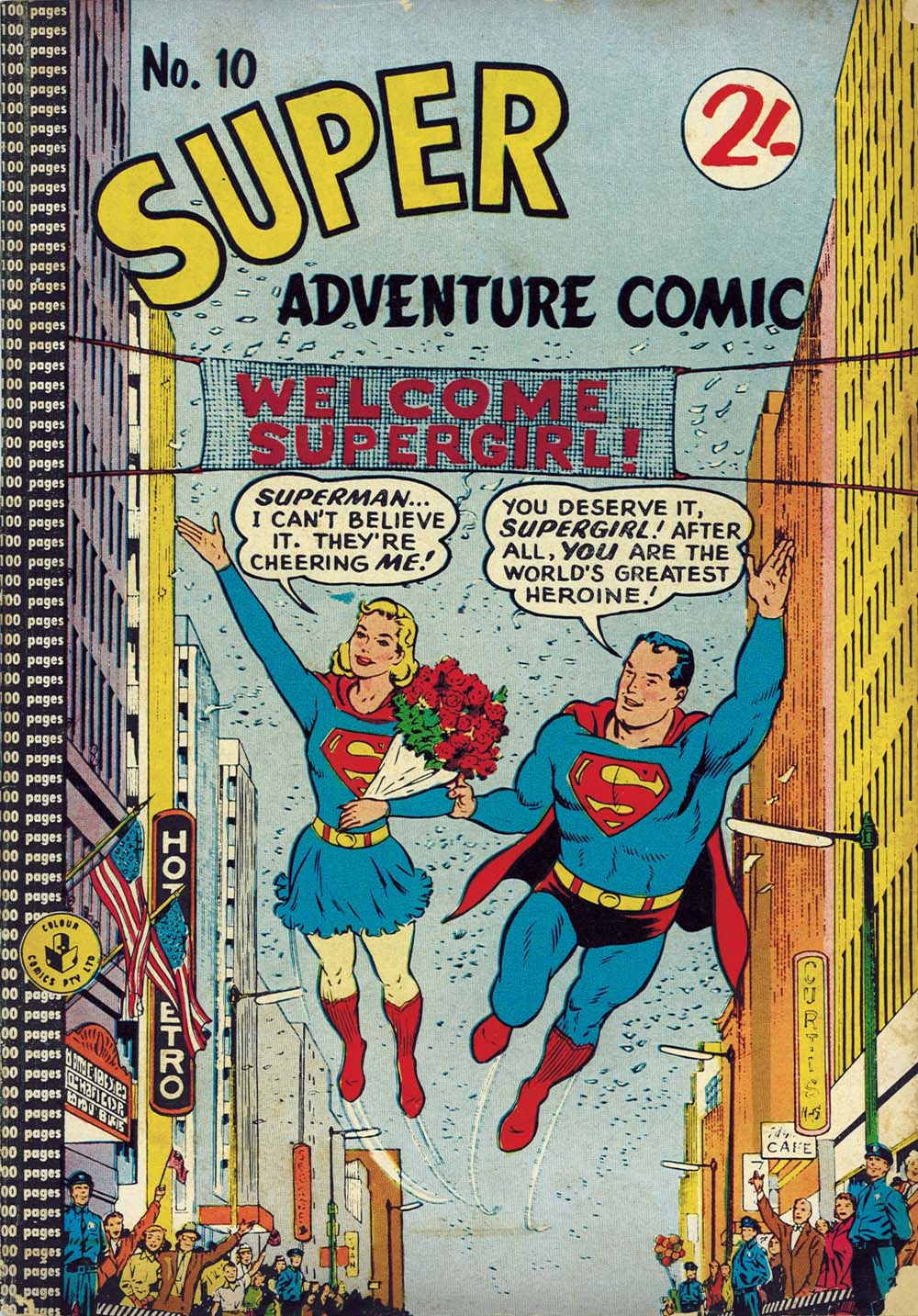 Super Adventure Comic (Colour Comics, 1960 series) #10 ([May 1962?])